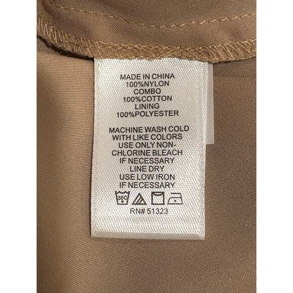 CECE Black Lace Nude Lined Dress | Romantic Gothic Cocktail Wedding | SIZE 6 - Picture 8 of 8